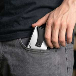 Tech-protect Thorn Rfid Card Wallet Steel Silver - Image 7