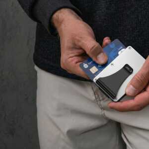 Tech-protect Thorn Rfid Card Wallet Steel Silver - Image 5