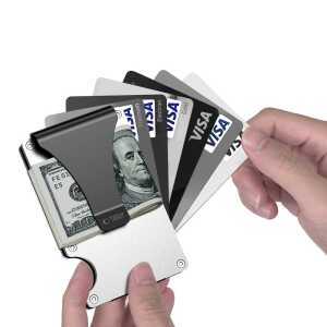 Tech-protect Thorn Rfid Card Wallet Steel Silver - Image 3