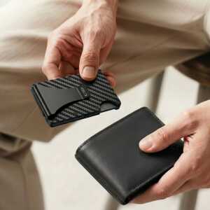 Tech-protect Thorn Rfid Card Wallet Carbon Black Tech-protect Thorn Rfid Card Wallet Carbon Black