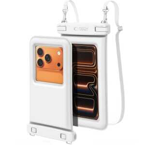 Tech-protect Uwc7 Universal Waterproof Floating Case 6.9 Inch White - Image 3