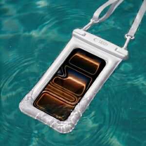 Tech-protect Uwc7 Universal Waterproof Floating Case 6.9 Inch White - Image 4