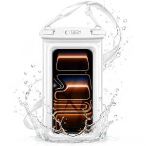 Alternative view of Tech-protect Uwc7 Universal Waterproof Floating Case 6.9 Inch White