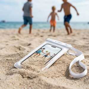 Tech-protect Uwc7 Universal Waterproof Floating Case 6.9 Inch White - Image 7