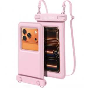 Alternative view of Tech-protect Uwc7 Universal Waterproof Floating Case 6.9 Inch Pink