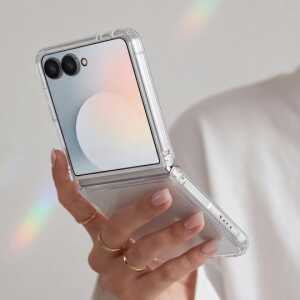 Alternative view of Tech-protect Flexair Hybrid Galaxy Z Flip 8 Clear
