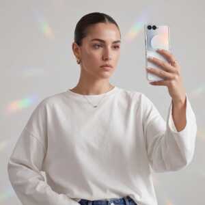 Tech-protect Flexair Hybrid Galaxy Z Flip 8 Clear - Image 3