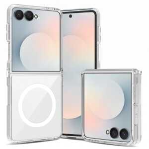 Tech-protect Flexair Hybrid Magsafe Galaxy Z Flip 8 Clear - Image 3