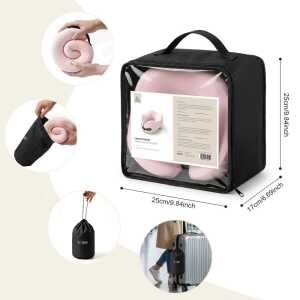 Tech-protect Comfortrest Travel Neck Pillow Pink