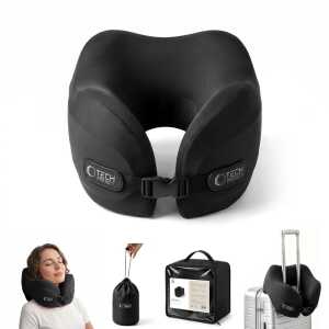 Alternative view of Tech-protect Comfortrest Travel Neck Pillow Black