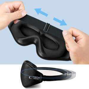 Tech-protect Eyeshade Sleep Mask Matte Black - Image 4