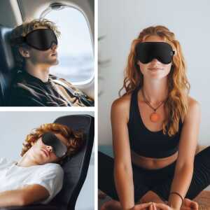Tech-protect Eyeshade Sleep Mask Matte Black - Image 3