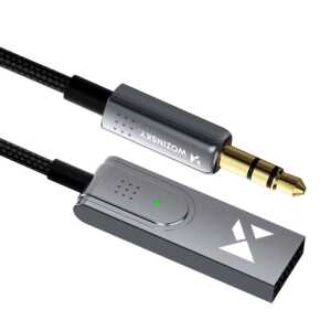 Wozinsky WTODB Bluetooth 5.3 Audio Adapter USB-A σε AUX 3.5mm για Αυτοκίνητο