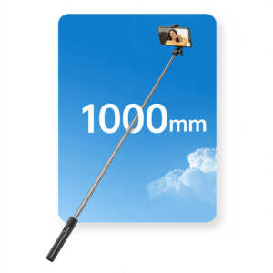 WHS1Y Τηλεσκοπικό Selfie Stick & Τρίποδο 100cm με Bluetooth Remote για Κινητό Μαύρο - Image 7
