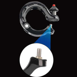 Rockbros 34210028001 Κουδούνι Ποδηλάτου Q-Shaped 100dB Μαύρο - Image 5
