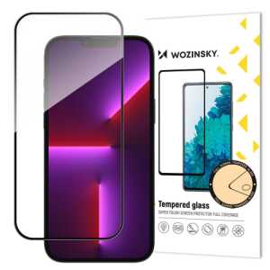 Wozinsky Full Glue Αντιχαρακτικό Γυαλί Οθόνης Full Cover για iPhone 16 Pro / iPhone 17 με Μαύρο Περίγραμμα