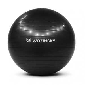 Wozinsky WGB65BB Μπάλα Γυμναστικής 65 cm Μαύρη