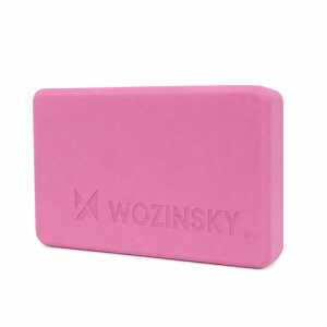 Wozinsky WKDJ-P Yoga Block για Yoga, Pilates & Stretching Ροζ