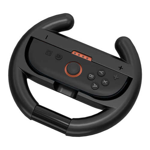 Nintendo Switch 2 Joy-Con Racing Wheel (Pack Of 2) - Black Σετ 2 Τιμόνια Racing Wheel για Nintendo Switch 2 Joy-Con Μαύρα - Image 2