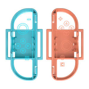 Nintendo Switch 15-in-1 Family Accessory Pack 2 - Orange And Blue Set Nintendo Switch 15-in-1 Family Accessory Pack 2 - Orange And Blue Set