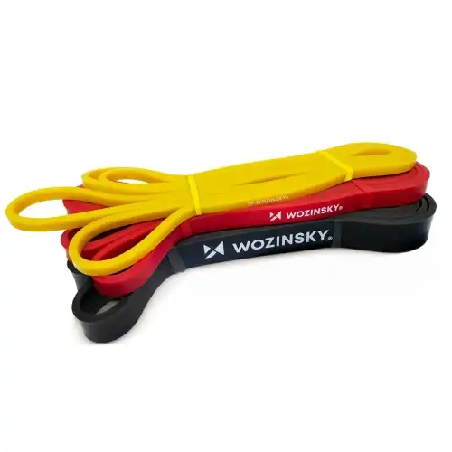 Wozinsky WGO-3 Σετ 3 Λάστιχα Αντίστασης από Λάτεξ για Προπόνηση