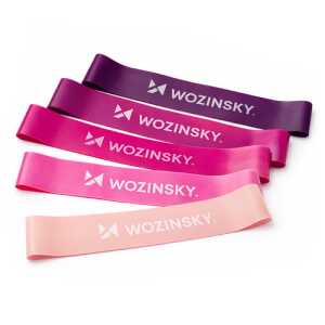 Wozinsky WGO-5A Mini Resistance Bands Σετ 5 Ιμάντων Αντίστασης TPE