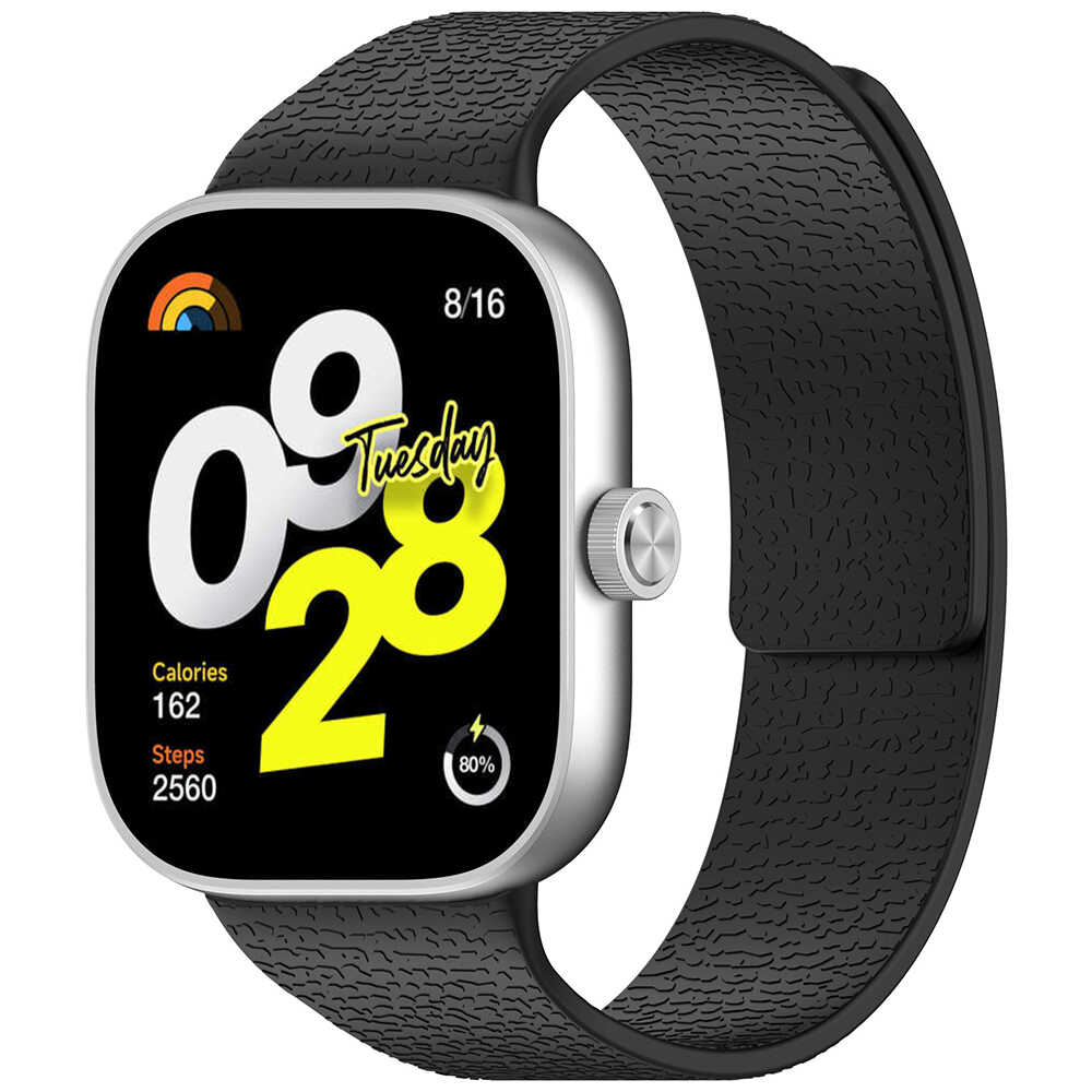 Techsuit - Watchband (W016) - Xiaomi Smart Band 10 Pro/9 Pro/8 Pro/Redmi Watch 4 / 5 / 6 - Black Techsuit - Watchband (W016) - Xiaomi Smart Band 10 Pro/9 Pro/8 Pro/Redmi Watch 4 / 5 / 6 - Black