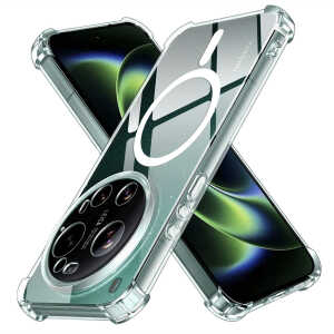 Techsuit - Shockproof Clear Silicone MagSafe - Xiaomi 17 Ultra - Clear