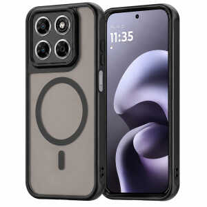 Techsuit - HaloFrost II MagSafe - Motorola Moto G87 / G77 / G67 - Black