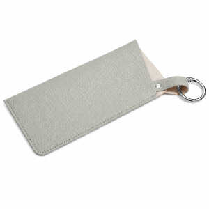 Techsuit - Glasses Case (ETN6) - PU, 17.5 x 8.5cm - Warm Ash