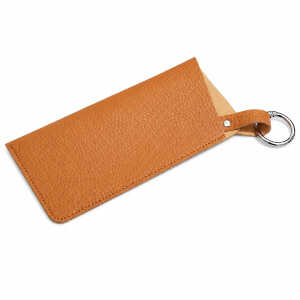 Techsuit - Glasses Case (ETN6) - PU, 17.5 x 8.5cm - Cinnamon