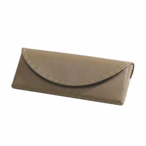 Techsuit - Glasses Case (ETM3) - PU, 15.2 x 6.6 x 3.6cm - Cashmere Beige