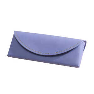 Techsuit - Glasses Case (ETM3) - PU, 15.2 x 6.6 x 3.6cm - Iris Blue