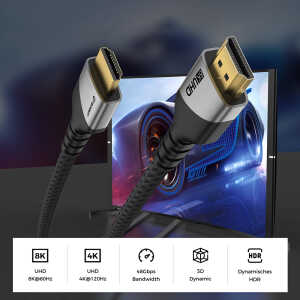 Καλώδιο HDMI 2.1 Techsuit NexusVision Pro (CX3) 8K 60Hz 48Gbps 2m - Image 3