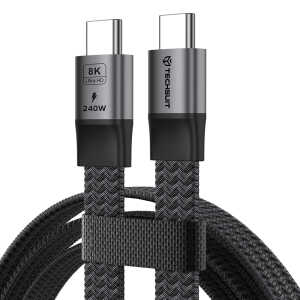 Καλώδιο USB-C σε USB-C Techsuit ElysiumSync Pro (CX1) 240W USB4 40Gbps 1m