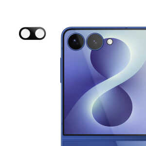 Techsuit - Full Camera Glass - Samsung Galaxy Z Flip8 - Black