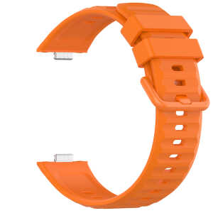Techsuit - Watchband (W082) - Huawei Watch Fit 3 / Fit 4 / Fit 4 Pro / Fit 5 / Fit 5 Pro - Orange - Image 4