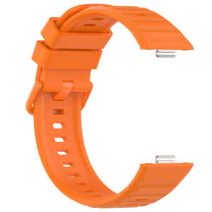 Techsuit - Watchband (W082) - Huawei Watch Fit 3 / Fit 4 / Fit 4 Pro / Fit 5 / Fit 5 Pro - Orange - Image 3