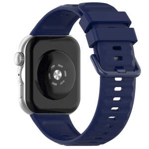 Alternative view of Techsuit - Watchband (W082) - Huawei Watch Fit 3 / Fit 4 / Fit 4 Pro / Fit 5 / Fit 5 Pro - Navy Blue