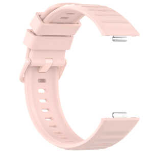 Techsuit - Watchband (W082) - Huawei Watch Fit 3 / Fit 4 / Fit 4 Pro / Fit 5 / Fit 5 Pro - Pink - Image 3