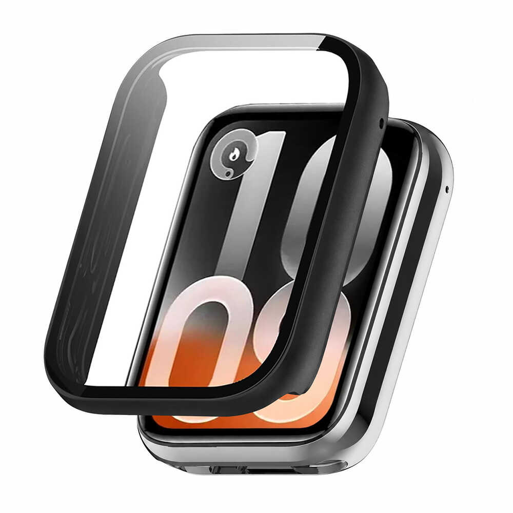 Techsuit - Defense360 Pro + Screen Protector - Xiaomi Smart Band 10 Pro - Matte Black Techsuit - Defense360 Pro + Screen Protector - Xiaomi Smart Band 10 Pro - Matte Black