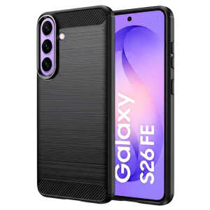 Techsuit - Carbon Silicone - Samsung Galaxy S26 FE / S25 FE - Black