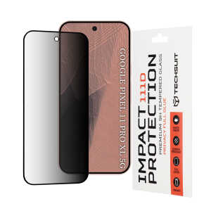 Techsuit - 111D Privacy Full Glue - Google Pixel 11 Pro XL - Black