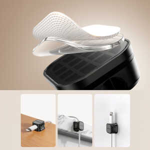 Joyroom JR-ZS368 Magnetic Cable Organizer - Black (3 Pcs.) Joyroom JR-ZS368 Magnetic Cable Organizer - Black (3 Pcs.)
