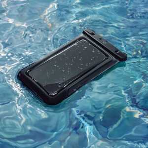 Spigen A611p Universal Waterproof Float Case 2-pack Matte Black