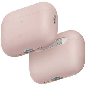 Θήκη UNIQ Lino Hybrid Liquid Silicone για AirPods Pro 3 - Blush Pink
