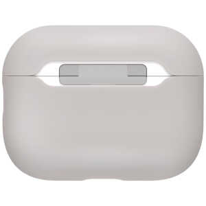 Θήκη UNIQ Lino Hybrid Liquid Silicone για AirPods Pro 3 - Beige Ivory - Image 3
