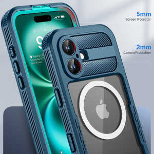 ShellBox - Magsafe - Waterproof IP68 Case - iPhone 17 - Black - Image 4