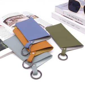 Alternative view of Techsuit - Glasses Case (ETN6) - PU, 17.5 x 8.5cm - Russet Tan