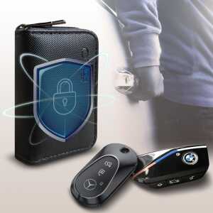 Alternative view of Klatka Faradaya Tech-protect Klr300 Pouch Keyless Rfid Signal Blocker Case Black